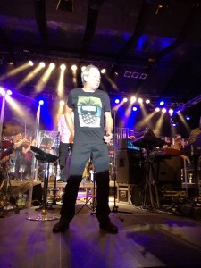 Ian live with 'Ian Gillan sings DP' at Progresja, Warsaw, 19th Nov, Poland. Photo by Rockowa Warszawa