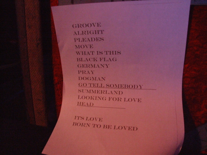 King's X Set List