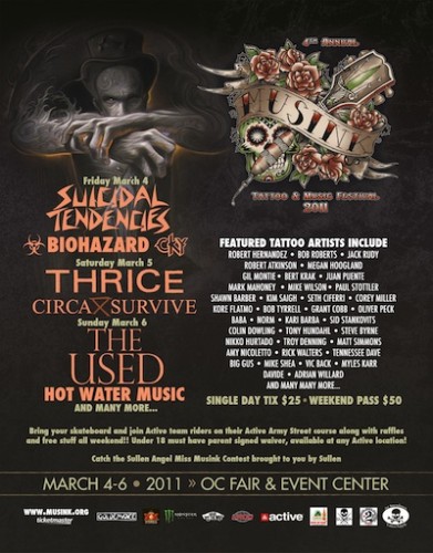 Musink Tatto Convention Music Festival March 15 2011 by Publisher
