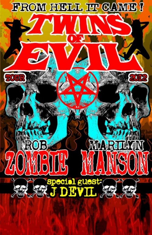 Twins Of Evil 2012 Tour