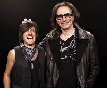 Andy Alt with Steve Vai