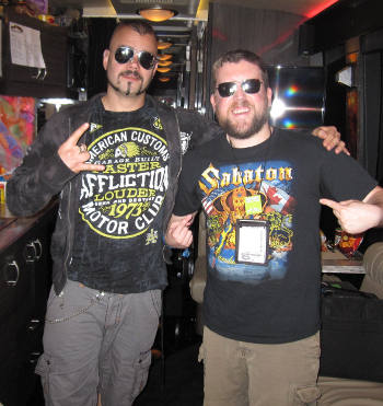 Joakim Broden of Sabaton 350