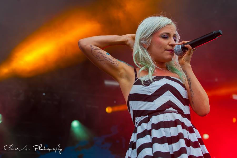 Interview with Lacey Sturm at Rock on the Range 2016 - hardrockhaven.net